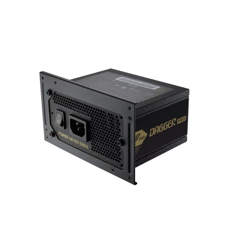 FSP DAGGER PRO 650W alimentatore SFX SFX3.3 nero, 650 W, 100 - 240 V, 50 - 60 Hz, 10 A, 5 A, 120 W
