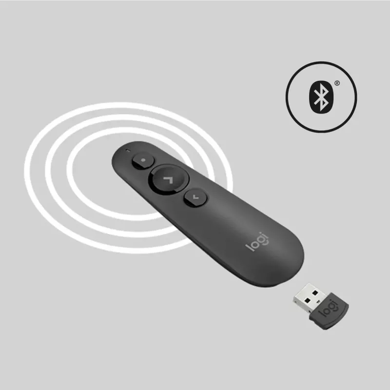 LOGITECH R500s telecomando per presentazioni laser graphite