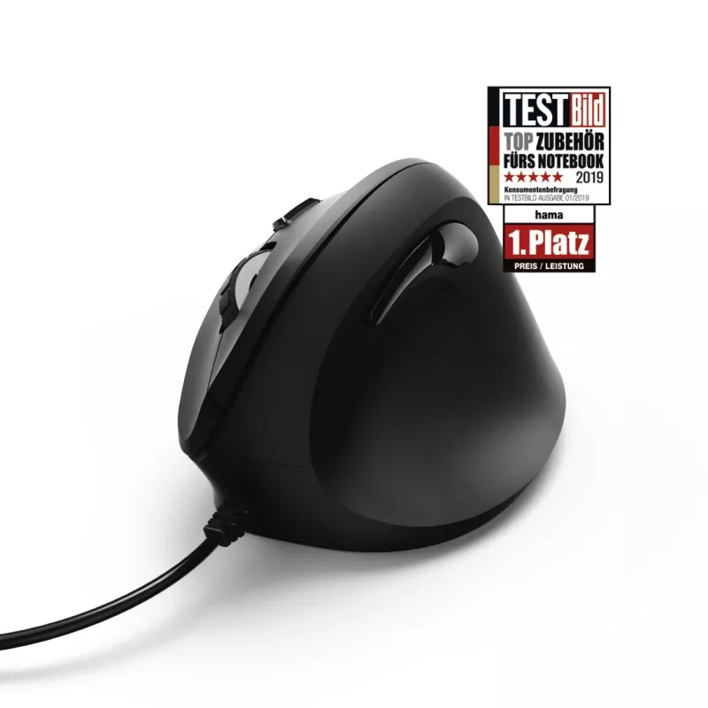 Hama EMC-500 mouse da ufficio per destrorsi USB Type-A ottico 1800 DPI