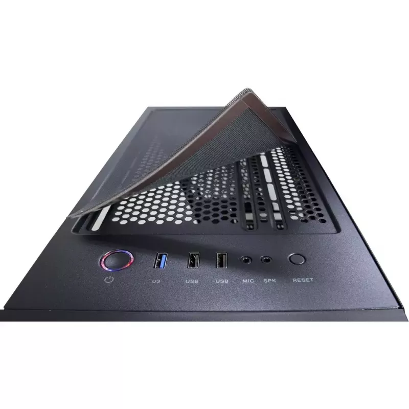 Case PC Inter-Tech C-303 Mirror Full Tower nero