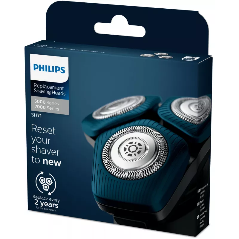 Testine di ricambio per rasoio elettrico Philips Shaver serie 7000, 5000 SH71/50