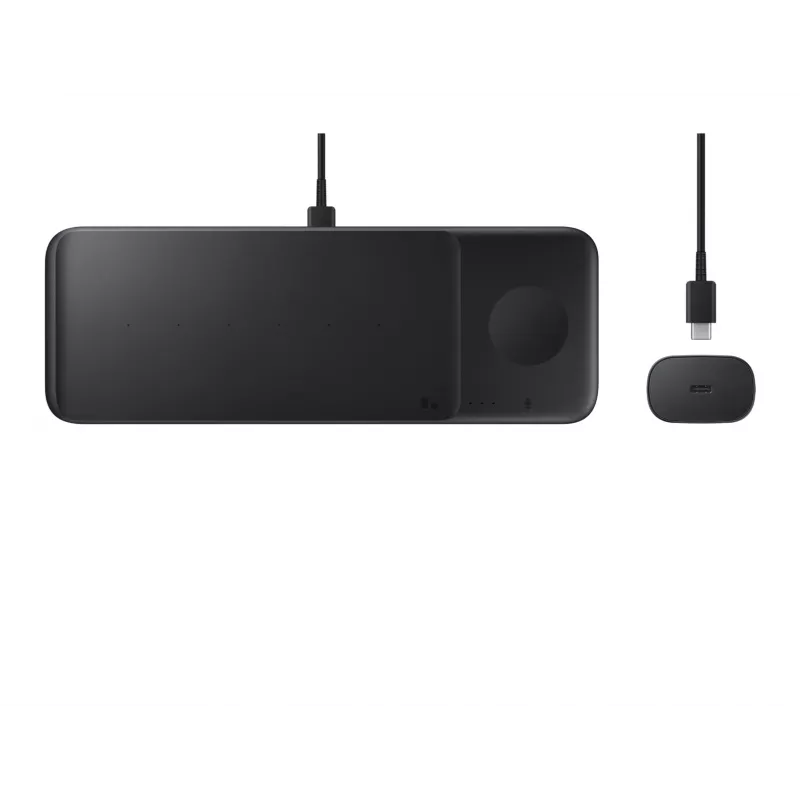 Samsung EP-P6300 cuffie, smartphone, smartwatch nero USB ricarica wireless ricarica rapida interno