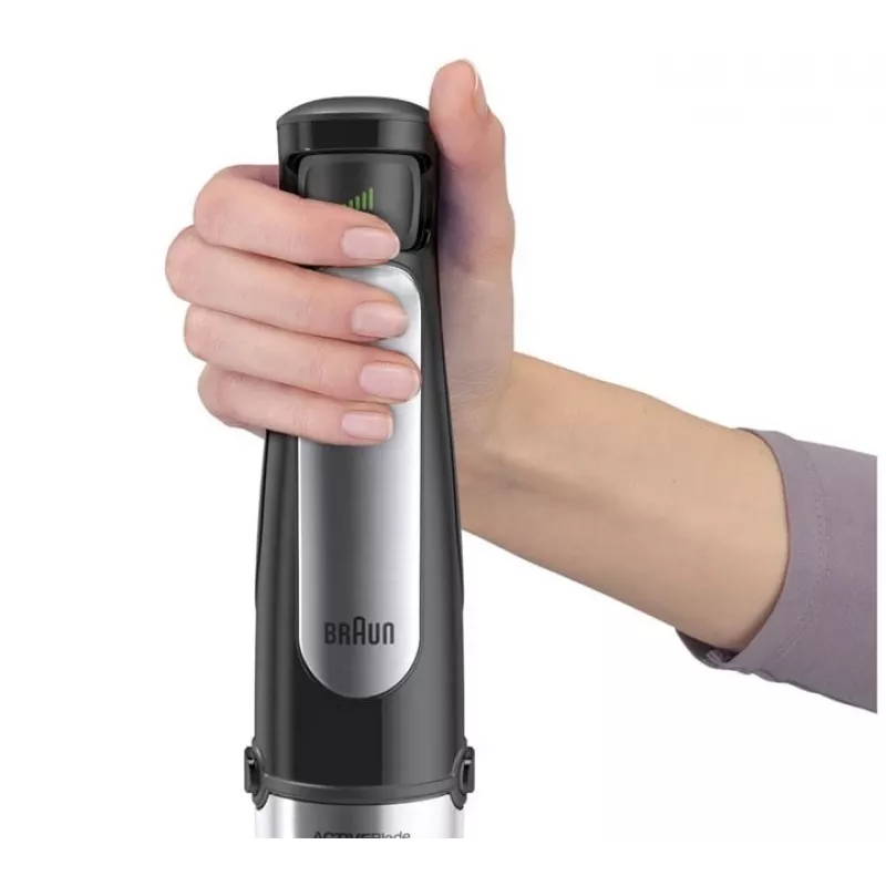 Frullatore a immersione Braun MultiQuick 7 MQ 7045X 1,25 L 1000 W nero, acciaio inox