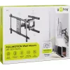 Supporto TV da parete Goobay Pro FULLMOTION (XL) 60 kg 43–100
