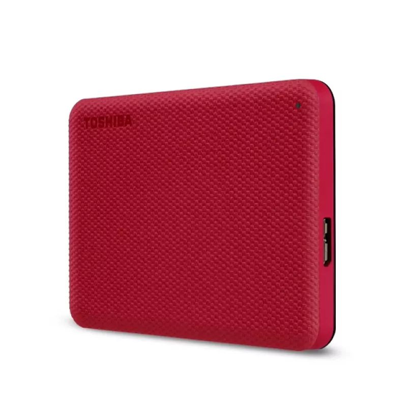 Disco fisso esterno TOSHIBA Canvio Advanced 2.5in 4TB USB 3.2 Gen 1 rosso