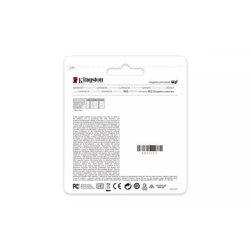 Chiavetta USB Kingston Technology DataTraveler 64GB Kyson