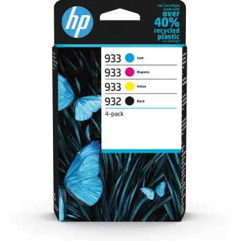 HP 932 nero/933 ciano/magenta/giallo confezione da 4 inchiostri originali