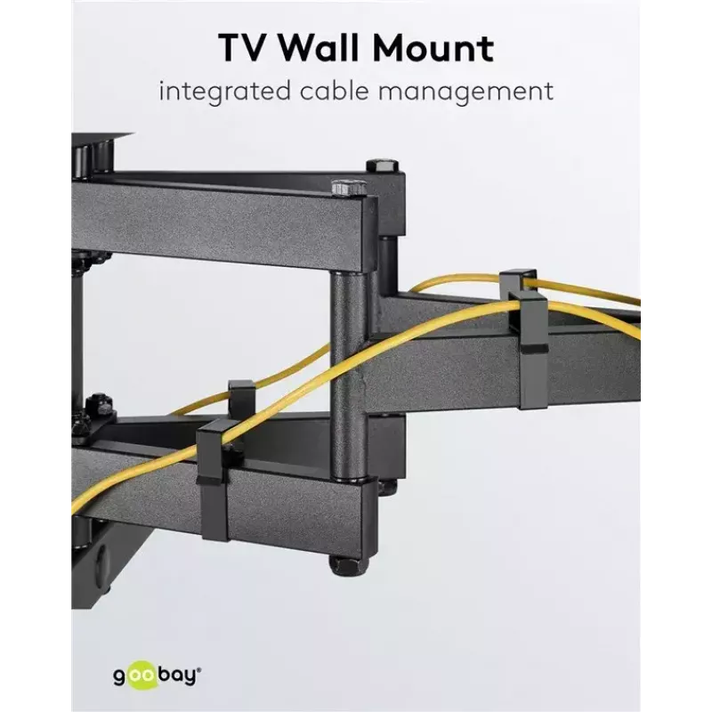 Supporto TV da parete Goobay Pro FULLMOTION (L) 60 kg 37–70