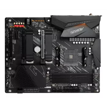 Scheda madre GIGABYTE B550 AORUS ELITE AX V2 ATX, AMD B550, Socket AM4, DDR4, 4 DIMM, Wi-Fi 6E, LAN 2.5Gb