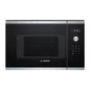 Microonde da incasso solo Bosch Serie 6 BFL524MS0 — 800 W, 20 L, comandi touch, acciaio inox/nero