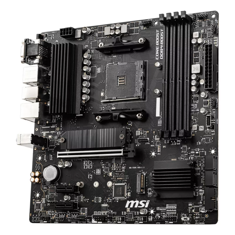 Scheda madre MSI B550M PRO-VDH AMD B550 Socket AM4 micro ATX