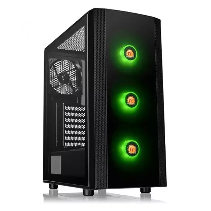 Case PC Thermaltake Versa J25 TG RGB Midi Tower nero