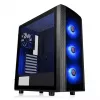 Case PC Thermaltake Versa J25 TG RGB Midi Tower nero