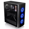Case PC Thermaltake Versa J25 TG RGB Midi Tower nero