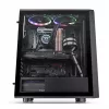Case PC Thermaltake Versa J25 TG RGB Midi Tower nero