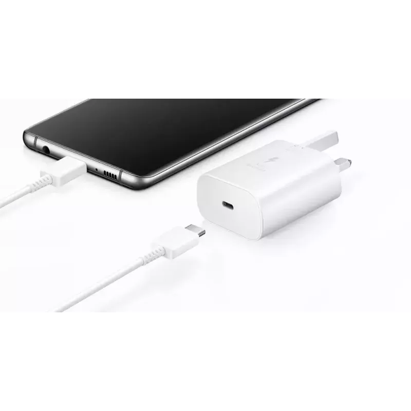 Samsung EP-TA800NWEGEU caricabatterie universale bianco AC ricarica rapida per interni