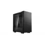 Case PC DeepCool MACUBE 110 Midi-Tower nero — microATX/Mini-ITX, vetro temperato, supporta GPU 320 mm, dissipatore CPU 165 mm