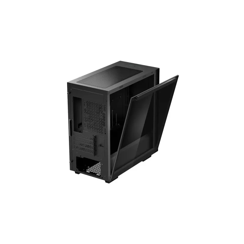 Case PC DeepCool MACUBE 110 Midi-Tower nero — microATX/Mini-ITX, vetro temperato, supporta GPU 320 mm, dissipatore CPU 165 mm