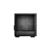 Case PC DeepCool MACUBE 110 Midi-Tower nero — microATX/Mini-ITX, vetro temperato, supporta GPU 320 mm, dissipatore CPU 165 mm