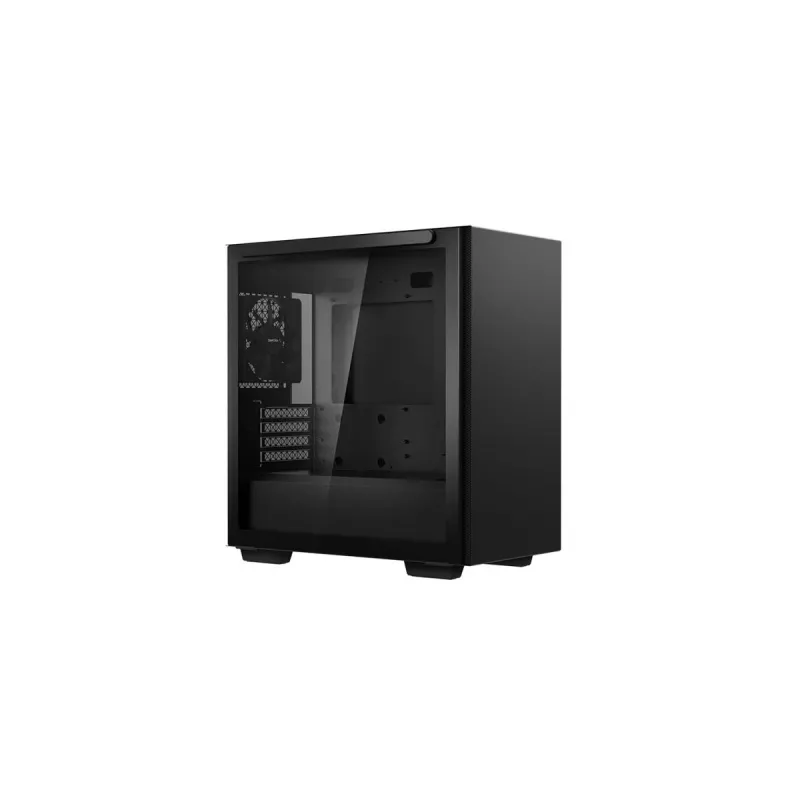 Case PC DeepCool MACUBE 110 Midi-Tower nero — microATX/Mini-ITX, vetro temperato, supporta GPU 320 mm, dissipatore CPU 165 mm