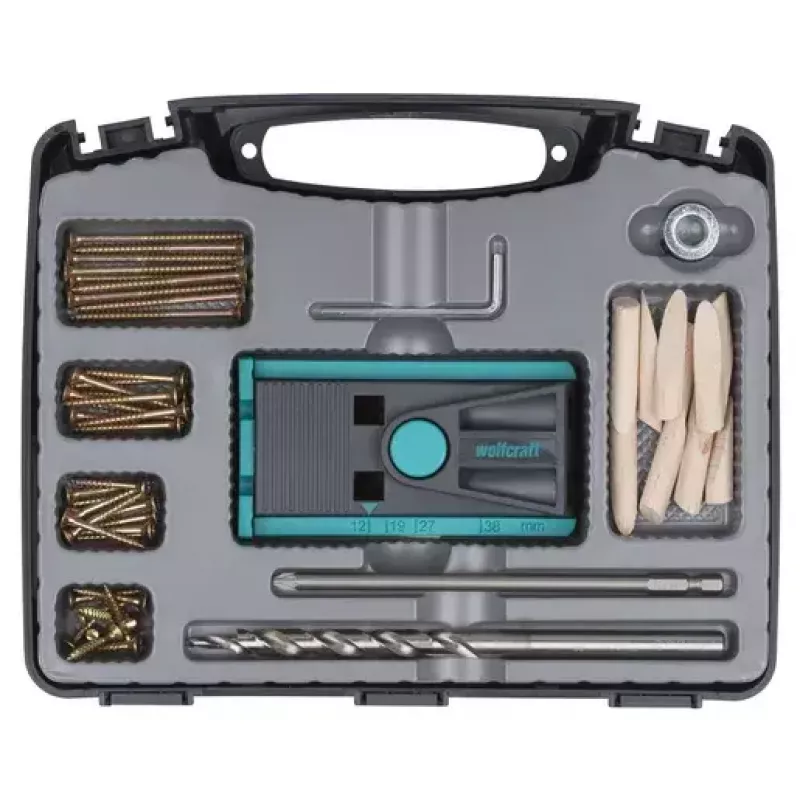 Dima di foratura per sottotop wolfcraft GmbH set dime di foratura per sottotop