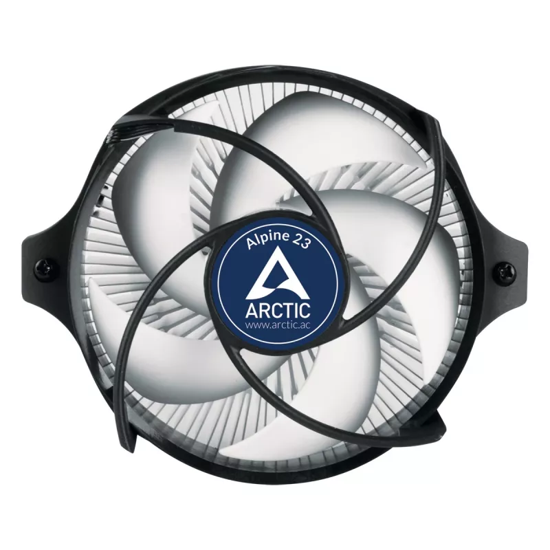 ARCTIC Alpine 23 - dissipatore CPU AMD compatto Air cooler 9 cm alluminio, nero 1 pz.