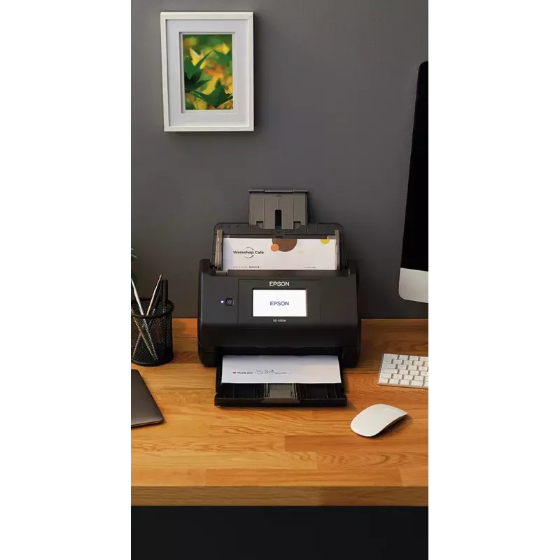 Epson WorkForce ES-580W scanner ad alimentazione automatica 600 x 600 DPI A4 nero