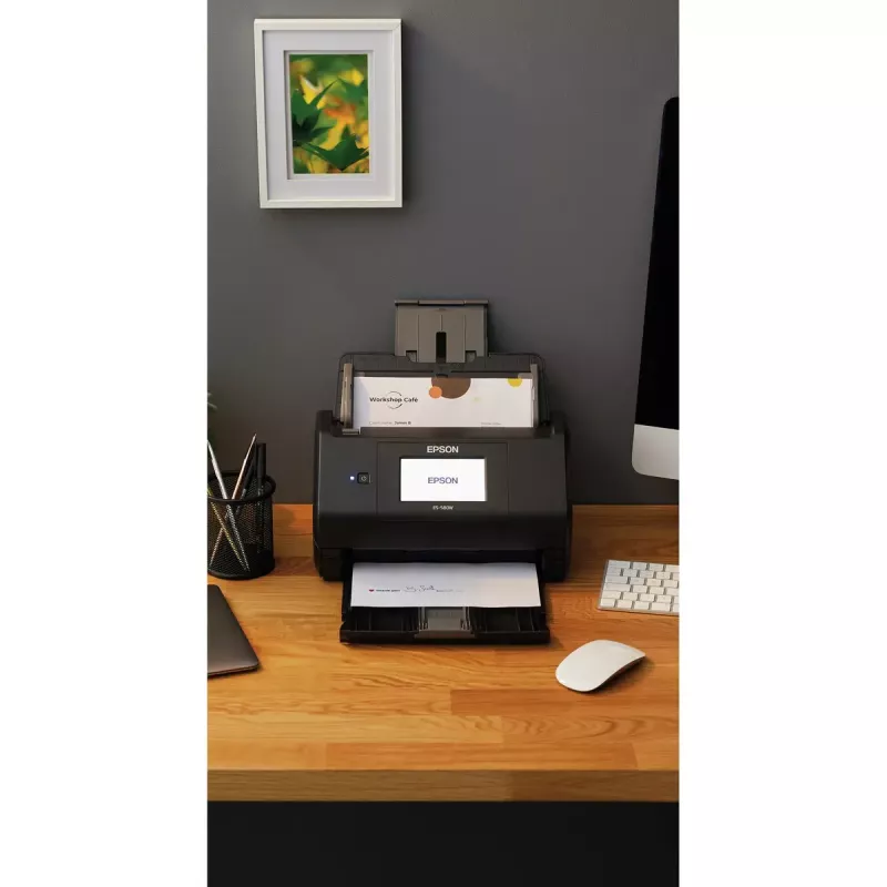 Epson WorkForce ES-580W scanner ad alimentazione automatica 600 x 600 DPI A4 nero