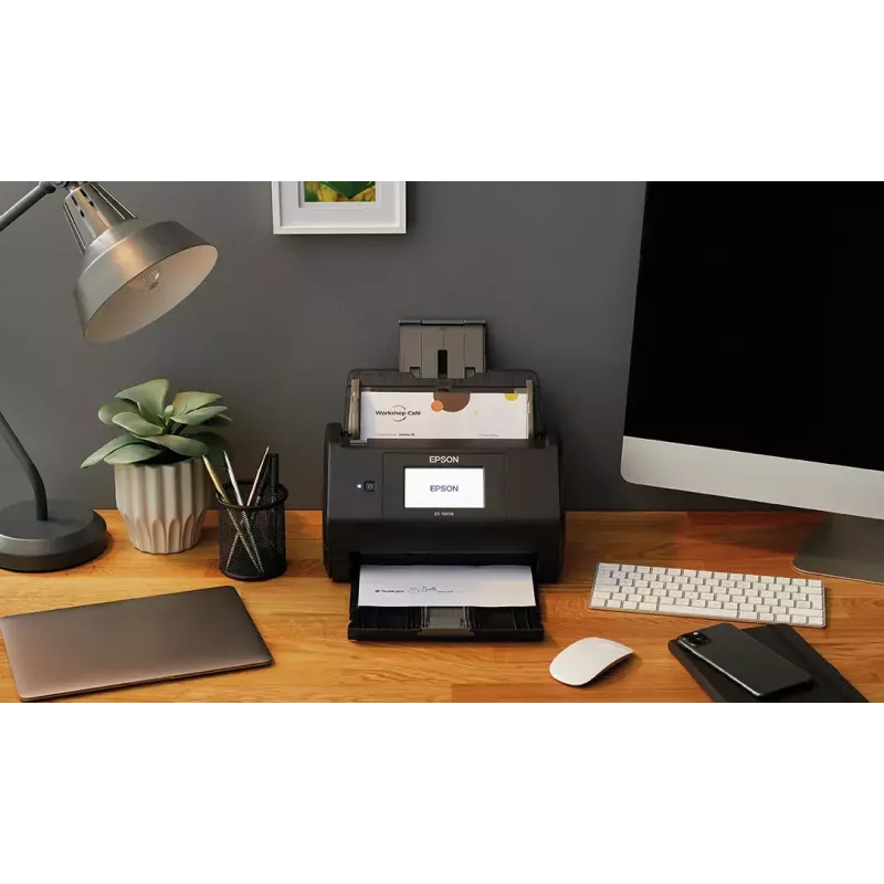 Epson WorkForce ES-580W scanner ad alimentazione automatica 600 x 600 DPI A4 nero