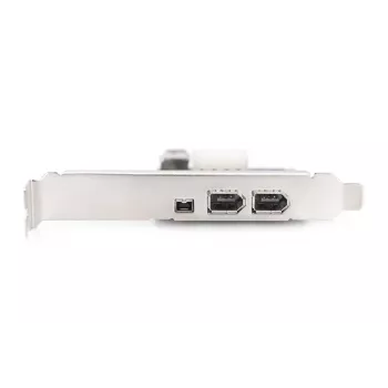 DIGITUS scheda interfaccia IEEE 1394a, Pci-e, 3 porte, 1x ext. 1394mini, 2x porte ext. 1394a