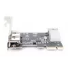 DIGITUS scheda interfaccia IEEE 1394a, Pci-e, 3 porte, 1x ext. 1394mini, 2x porte ext. 1394a