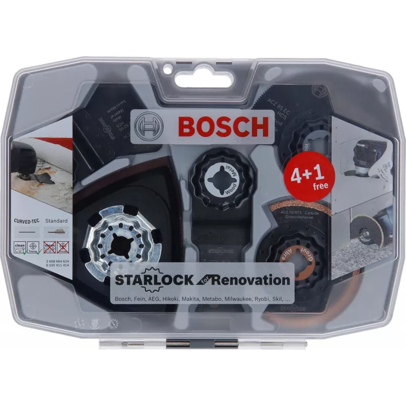 Bosch 2 608 664 624 set lame accessorio per multiuso