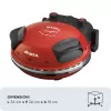 Macchina per pizza Ariete 0909/10 1200 W nero rosso 1 pizza 33 cm