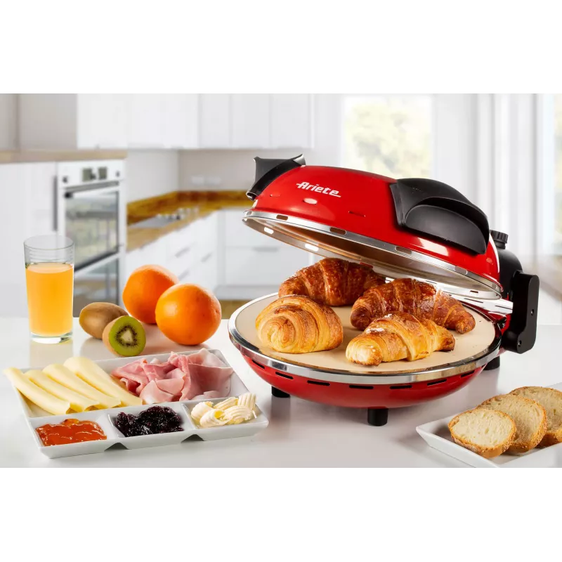 Macchina per pizza Ariete 0909/10 1200 W nero rosso 1 pizza 33 cm