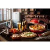 Macchina per pizza Ariete 0909/10 1200 W nero rosso 1 pizza 33 cm