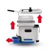 Tefal Oleoclean Pro Inox & Design FR8040 Single 3,5 l 2300 W nero, acciaio inox