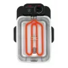Tefal Oleoclean Pro Inox & Design FR8040 Single 3,5 l 2300 W nero, acciaio inox