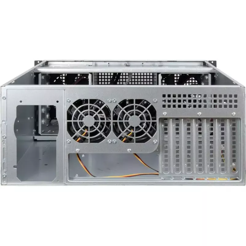 Case per server Inter-Tech 4U 40248 rack nero, grigio