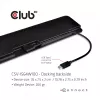CLUB3D USB Type-C 3.2 Gen1 Triple Display Dynamic PD Charging Dock 100W PD alimentatore