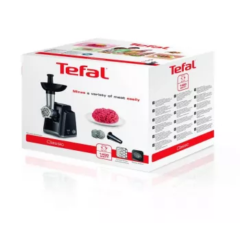 Tritacarne Tefal NE105838 1400 W nero, acciaio inox
