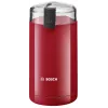 Macinacaffè a lame Bosch TSM6A014R, capacità 75 g, 180 W, lame in acciaio inox, rosso