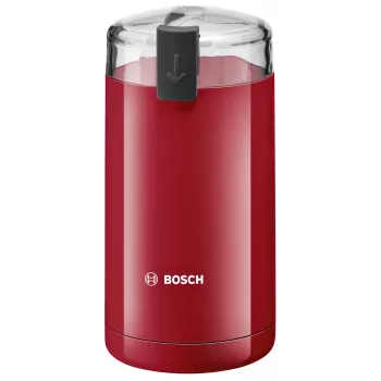 Macinacaffè a lame Bosch TSM6A014R, capacità 75 g, 180 W, lame in acciaio inox, rosso