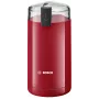 Macinacaffè a lame Bosch TSM6A014R, capacità 75 g, 180 W, lame in acciaio inox, rosso