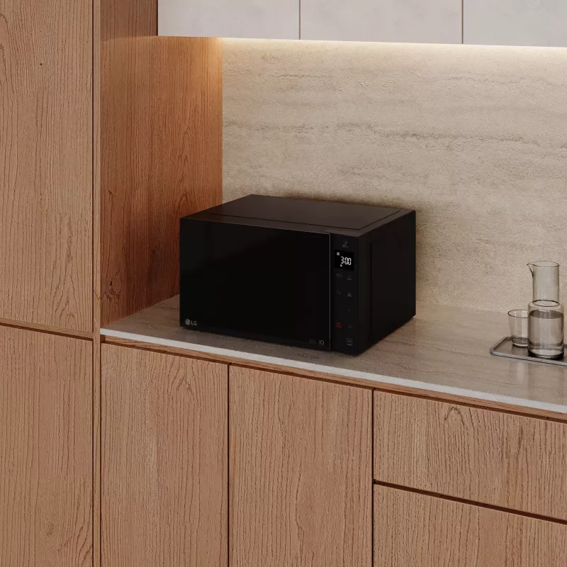 Microonde LG MH6535GIS nero microonde combinato da incasso sopra il piano cottura 25 L 1000 W