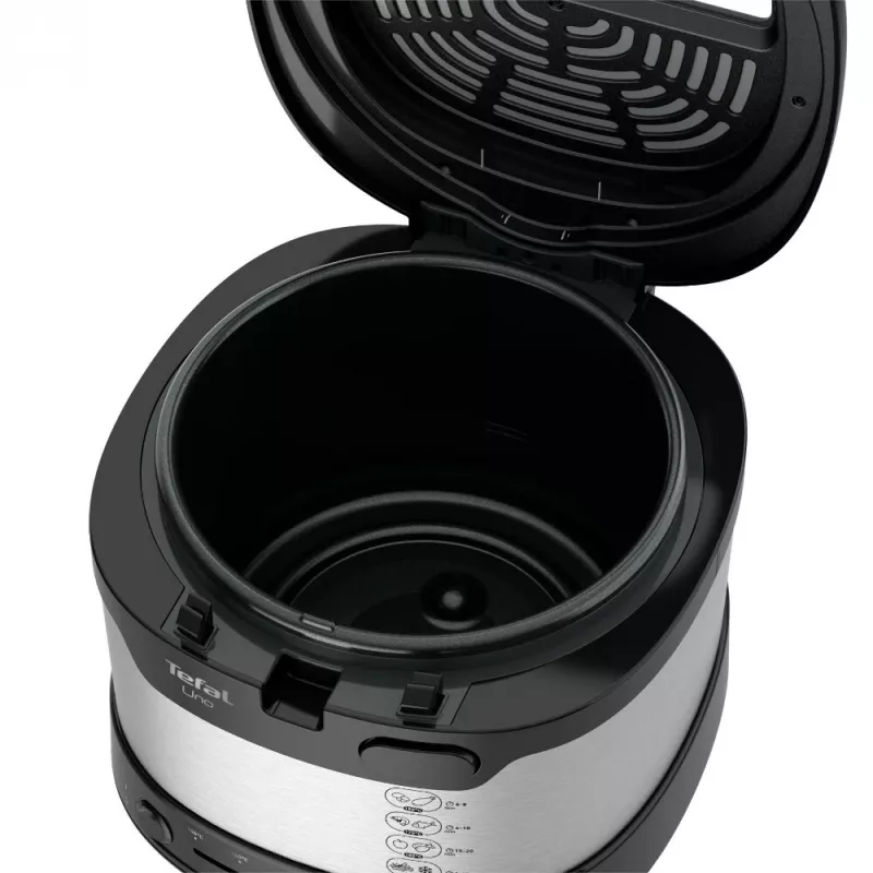 Friggitrice singola Tefal Uno FF215D 1,8 L a sé stante 1600 W friggitrice nero, acciaio inox