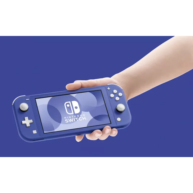 Nintendo Switch Lite console portatile 32 GB, NVIDIA Custom Tegra, schermo LCD tattile da 5,5", 1280 x 720, controllo analogico/digitale, tasti Home e di accensione, blu