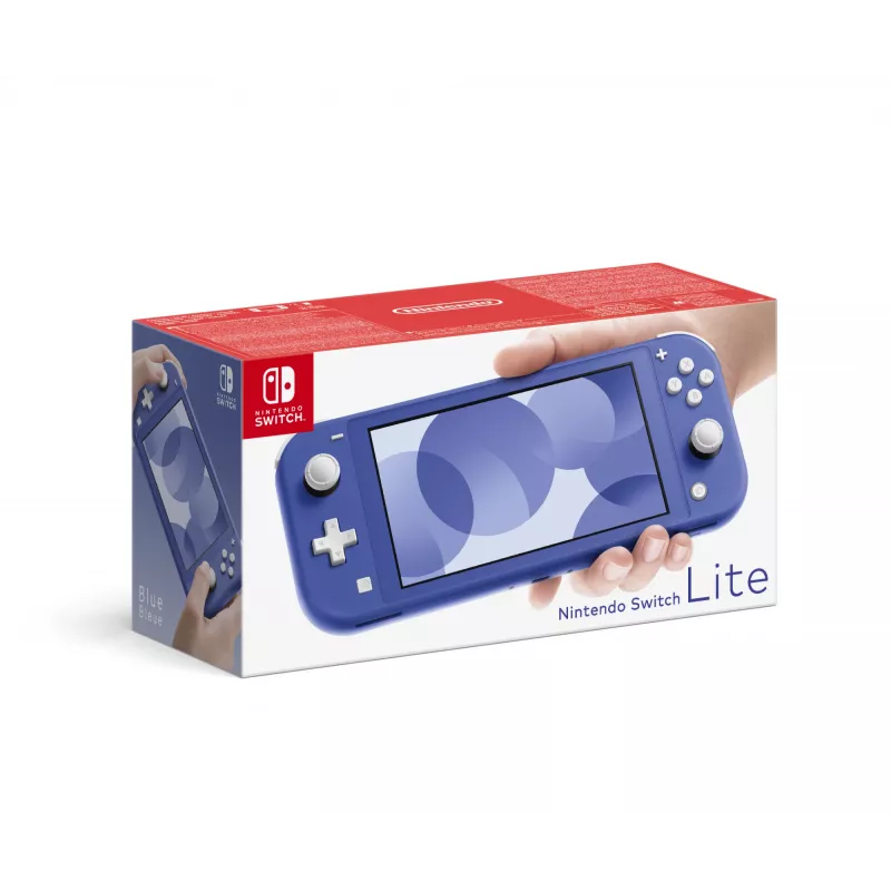 Nintendo Switch Lite console portatile 32 GB, NVIDIA Custom Tegra, schermo LCD tattile da 5,5", 1280 x 720, controllo analogico/digitale, tasti Home e di accensione, blu