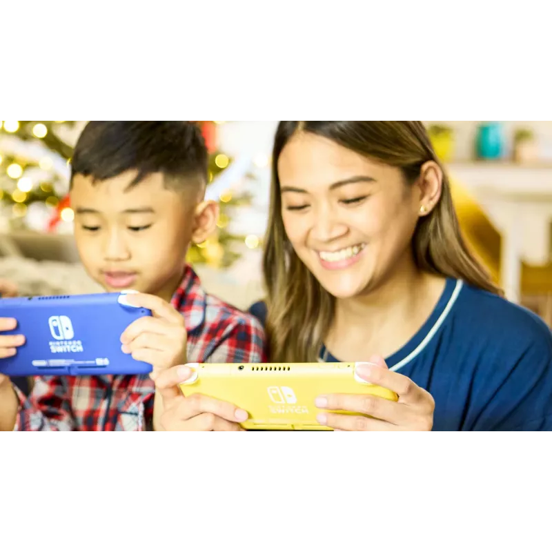 Nintendo Switch Lite console portatile 32 GB, NVIDIA Custom Tegra, schermo LCD tattile da 5,5", 1280 x 720, controllo analogico/digitale, tasti Home e di accensione, blu