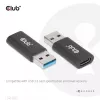 CLUB3D adattatore USB 3.2 Gen1 tipo A a USB 3.2 Gen1 tipo C M/F