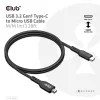 Cavo CLUB3D USB 3.2 Gen1 Type-C a Micro-USB M/M 1 m / 3,28 ft